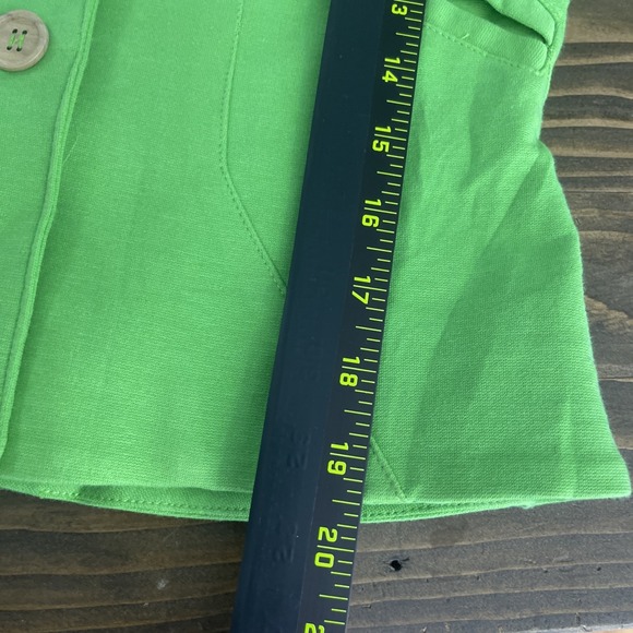 Diane Von Furstenberg Green Topher Blazer Womens Size 2 Ponte Career Office - Picture 7 of 10